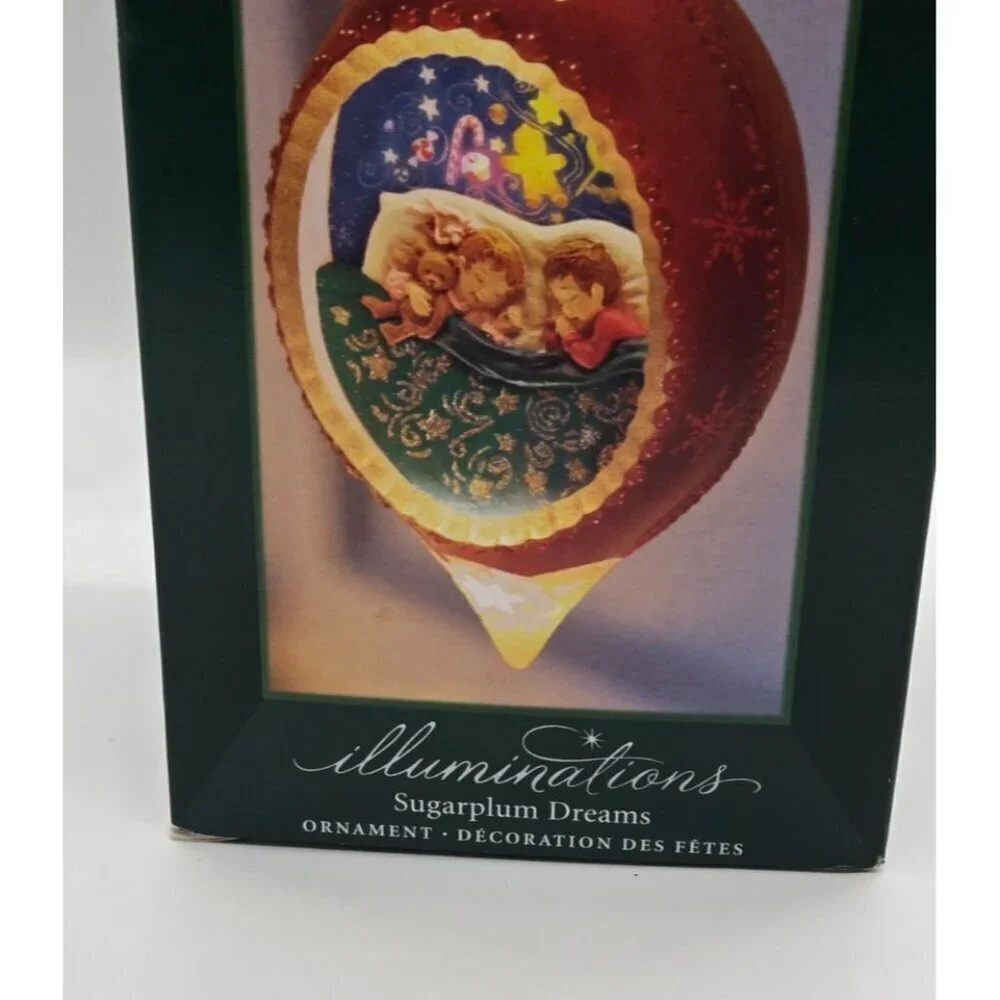 Hallmark Illuminations Sugarplum Dreams Power Box Ornament Mint No Powerbox 2005